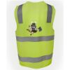 JB's Hi Vis (D+N) Zip Safety Vest Thumbnail