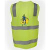 JB's Hi Vis (D+N) Zip Safety Vest Thumbnail