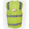 JB's Hi Vis (D+N) Zip Safety Vest Thumbnail