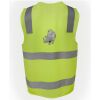 JB's Hi Vis (D+N) Zip Safety Vest Thumbnail