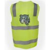 JB's Hi Vis (D+N) Zip Safety Vest Thumbnail
