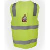 JB's Hi Vis (D+N) Zip Safety Vest Thumbnail