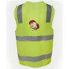 JB's Hi Vis (D+N) Zip Safety Vest Thumbnail