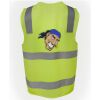 JB's Hi Vis (D+N) Zip Safety Vest Thumbnail