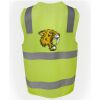 JB's Hi Vis (D+N) Zip Safety Vest Thumbnail