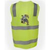 JB's Hi Vis (D+N) Zip Safety Vest Thumbnail