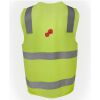 JB's Hi Vis (D+N) Zip Safety Vest Thumbnail