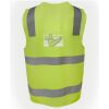 JB's Hi Vis (D+N) Zip Safety Vest Thumbnail