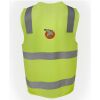 JB's Hi Vis (D+N) Zip Safety Vest Thumbnail