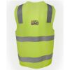 JB's Hi Vis (D+N) Zip Safety Vest Thumbnail