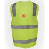 JB's Hi Vis (D+N) Zip Safety Vest Thumbnail