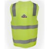 JB's Hi Vis (D+N) Zip Safety Vest Thumbnail