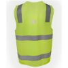 JB's Hi Vis (D+N) Zip Safety Vest Thumbnail