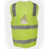JB's Hi Vis (D+N) Zip Safety Vest Thumbnail