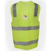 JB's Hi Vis (D+N) Zip Safety Vest Thumbnail