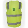 JB's Hi Vis (D+N) Zip Safety Vest Thumbnail