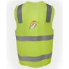 JB's Hi Vis (D+N) Zip Safety Vest Thumbnail