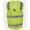 JB's Hi Vis (D+N) Zip Safety Vest Thumbnail