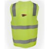 JB's Hi Vis (D+N) Zip Safety Vest Thumbnail