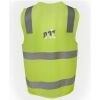 JB's Hi Vis (D+N) Zip Safety Vest Thumbnail