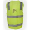 JB's Hi Vis (D+N) Zip Safety Vest Thumbnail