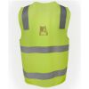 JB's Hi Vis (D+N) Zip Safety Vest Thumbnail
