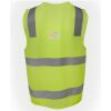 JB's Hi Vis (D+N) Zip Safety Vest Thumbnail