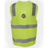 JB's Hi Vis (D+N) Zip Safety Vest Thumbnail