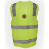 JB's Hi Vis (D+N) Zip Safety Vest Thumbnail