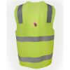 JB's Hi Vis (D+N) Zip Safety Vest Thumbnail