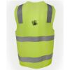 JB's Hi Vis (D+N) Zip Safety Vest Thumbnail