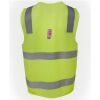 JB's Hi Vis (D+N) Zip Safety Vest Thumbnail