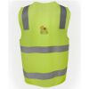JB's Hi Vis (D+N) Zip Safety Vest Thumbnail