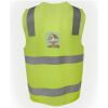 JB's Hi Vis (D+N) Zip Safety Vest Thumbnail