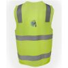 JB's Hi Vis (D+N) Zip Safety Vest Thumbnail