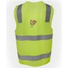 JB's Hi Vis (D+N) Zip Safety Vest Thumbnail