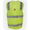 JB's Hi Vis (D+N) Zip Safety Vest Thumbnail