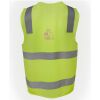 JB's Hi Vis (D+N) Zip Safety Vest Thumbnail