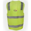 JB's Hi Vis (D+N) Zip Safety Vest Thumbnail