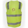 JB's Hi Vis (D+N) Zip Safety Vest Thumbnail