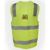 JB's Hi Vis (D+N) Zip Safety Vest Thumbnail
