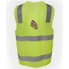 JB's Hi Vis (D+N) Zip Safety Vest Thumbnail