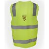 JB's Hi Vis (D+N) Zip Safety Vest Thumbnail
