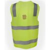JB's Hi Vis (D+N) Zip Safety Vest Thumbnail