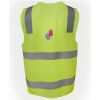 JB's Hi Vis (D+N) Zip Safety Vest Thumbnail