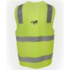 JB's Hi Vis (D+N) Zip Safety Vest Thumbnail