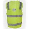 JB's Hi Vis (D+N) Zip Safety Vest Thumbnail