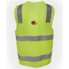 JB's Hi Vis (D+N) Zip Safety Vest Thumbnail