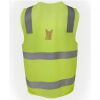JB's Hi Vis (D+N) Zip Safety Vest Thumbnail