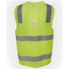 JB's Hi Vis (D+N) Zip Safety Vest Thumbnail